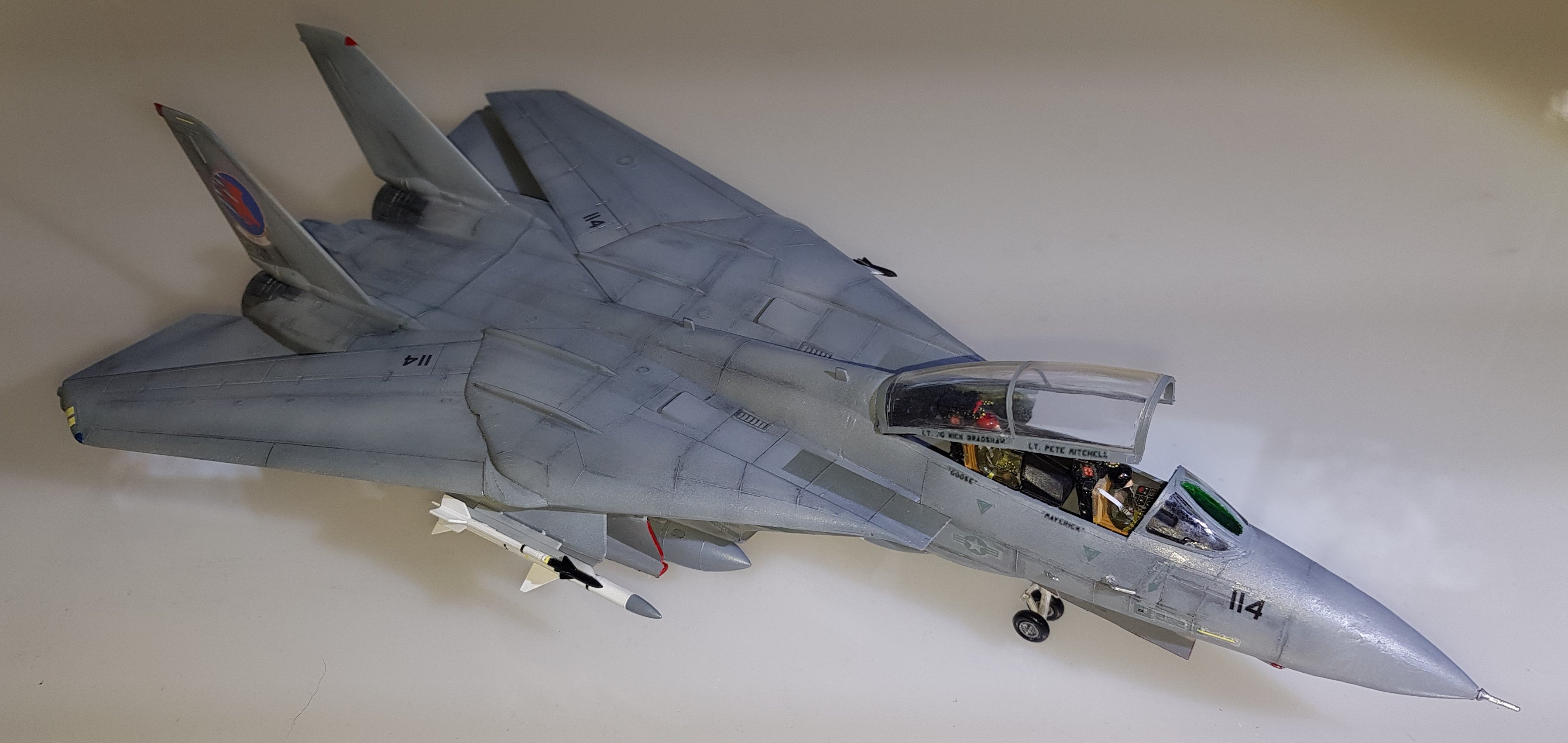 1:32 Decals for "Top Gun" F-14A Tomcat Conversion (F-14 VF-1 VF-213 VFA-213)