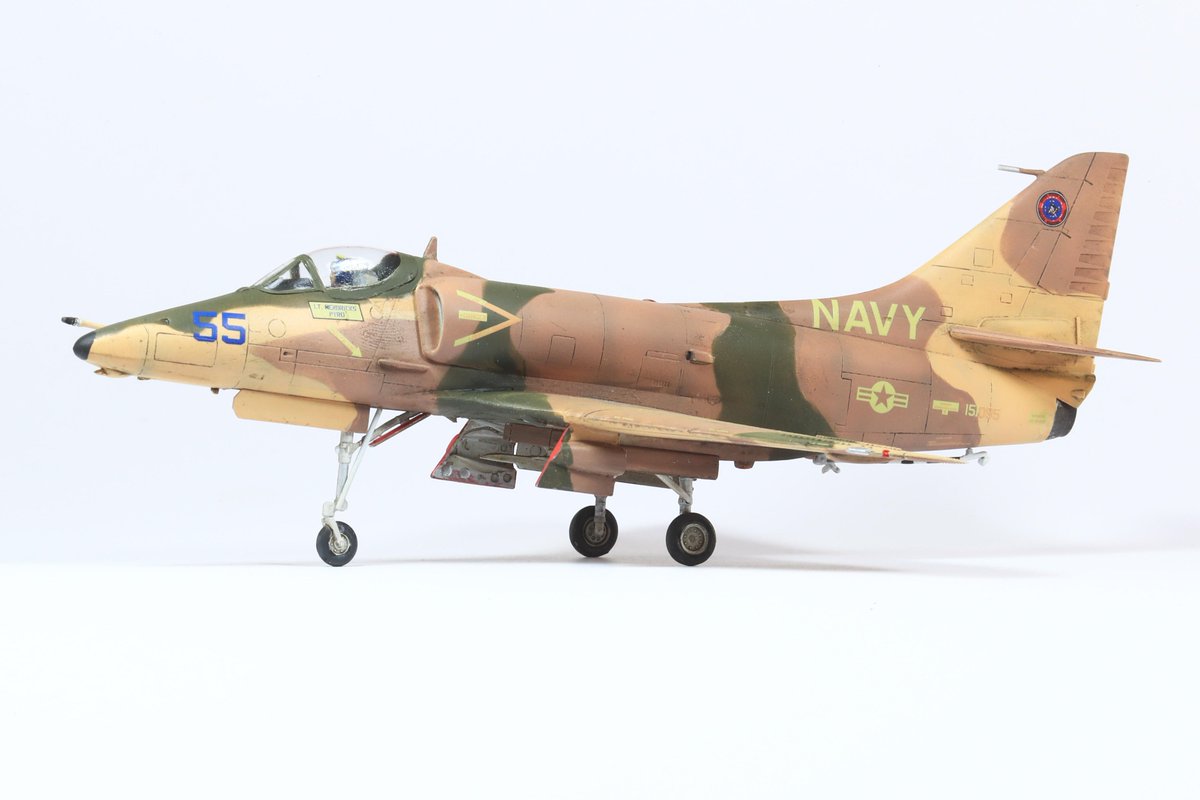 1:72 Decals for "Top Gun" F-14A Tomcat, A-4 Skyhawk & “MIG-28” F-5 Conversion