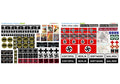 #1 (1:35-1:32) Scale German WW2 Railway Diorama Decals / Stickers