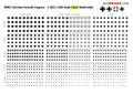 1:300 - 1:600 WW2 German Aircraft & Diorama Insignia Decals - Balkan/Swastika