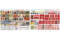 1:48 Scale German WW2 Diorama Decals (Posters, Street Signs, Tank Slogans)