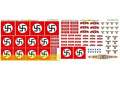 1:700 WW2 German KMS Bismarck Insignia Decals